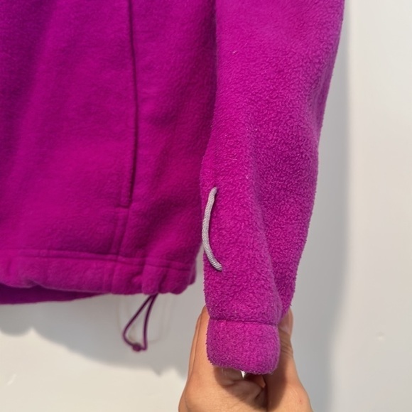 Columbia Jacket Small Fleece Long Sleeve Full Zip Pockets High Neck - Picture 3 of 3